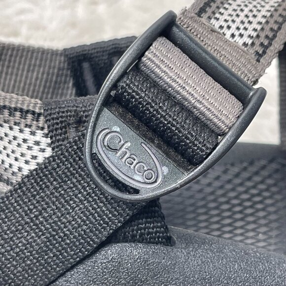 Chaco Men's Black Grey Z1 Classic Sandal Shoes Size 11 - Picture 5 of 11